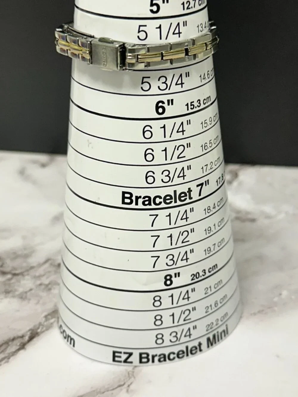 Vintage Seiko Solar Watch Women Silver Gold Two Tone Black Dial 5.75 Inch - Picture 12 of 12